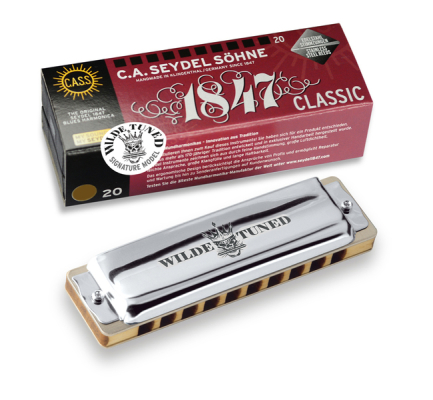 C.A.Seydel Sohne - 1847 Classic Harmonica with Wilde Rock Tuning - Key of A