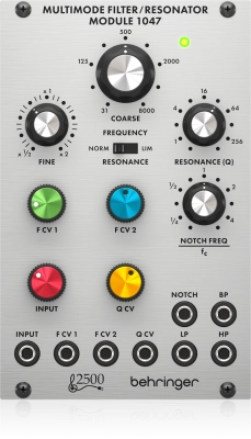 Behringer - 2500 Series 12dB State Variable Filter Module for Eurorack