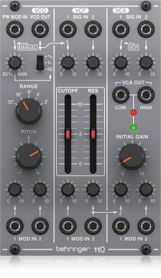 Behringer - Analog VCO/VCF/VCA Module for Eurorack