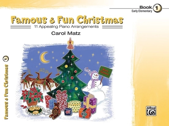 Famous & Fun Christmas, Book 1 - Matz - Piano - Book