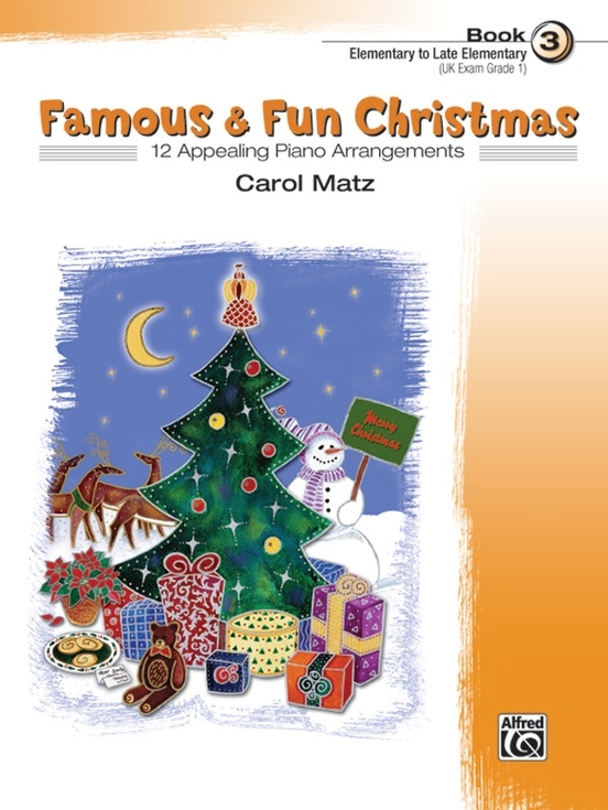 Famous & Fun Christmas, Book 3 - Matz - Piano - Book