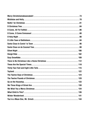 Top 50 Christmas Hits - Coates - Easy Piano - Book