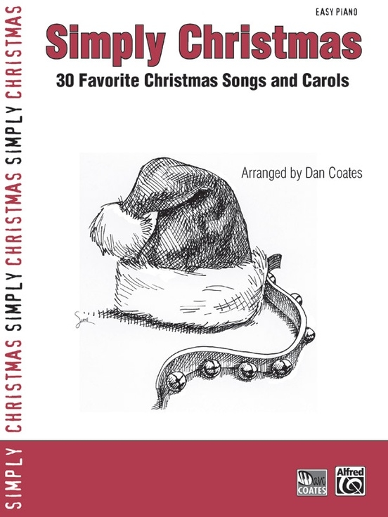 Simply Christmas: 30 Favorite Christmas Songs and Carols - Coates - Easy Piano - Book