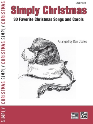 Alfred Publishing - Simply Christmas: 30 Favorite Christmas Songs and Carols - Coates - Easy Piano - Book
