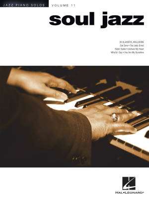 Hal Leonard - Soul Jazz: Jazz Piano Solos Series Volume 11 - Piano - Book