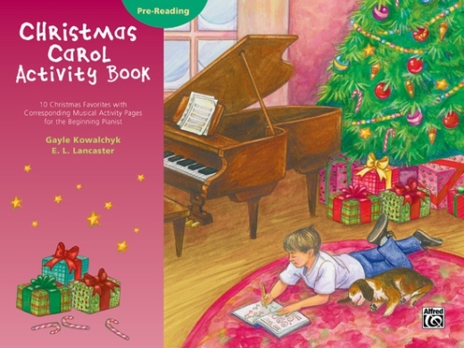 Christmas Carol Activity Book, Pre-reading - Kowalchyk/Lancaster - Piano - Book