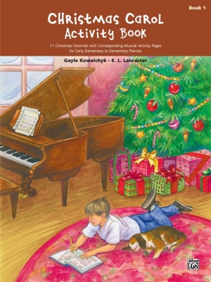 Christmas Carol Activity Book, Book 1 - Kowalchyk/Lancaster - Piano - Book