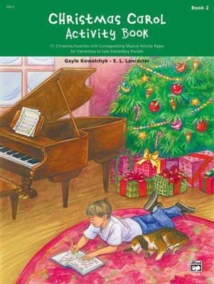 Christmas Carol Activity Book, Book 2 - Kowalchyk/Lancaster - Piano - Book