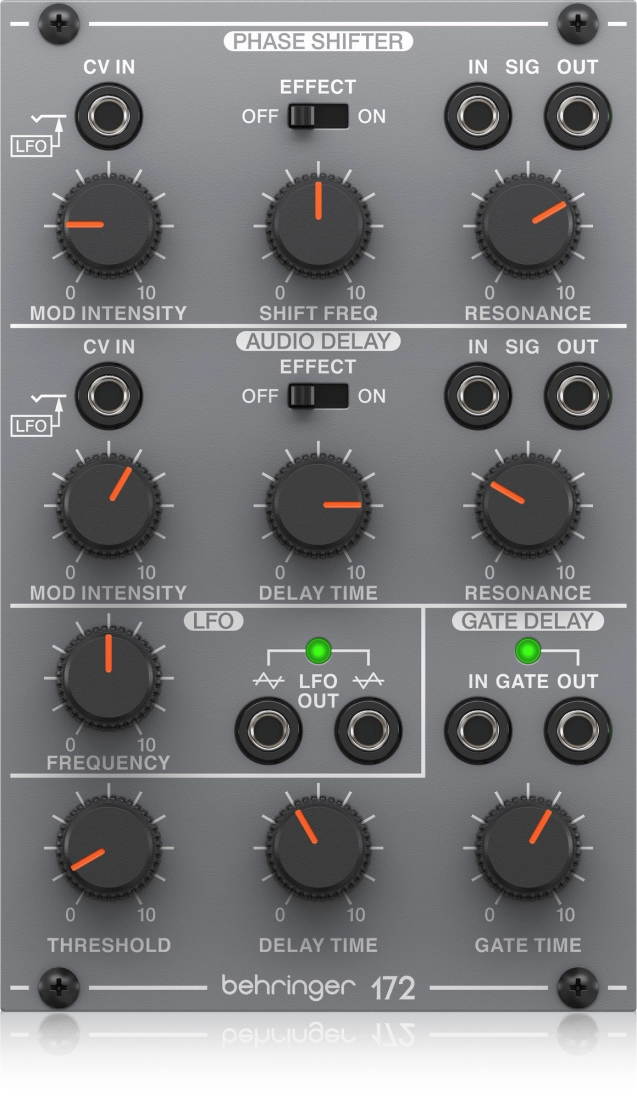 Analog Phase Shifter/Delay/LFO Module for Eurorack