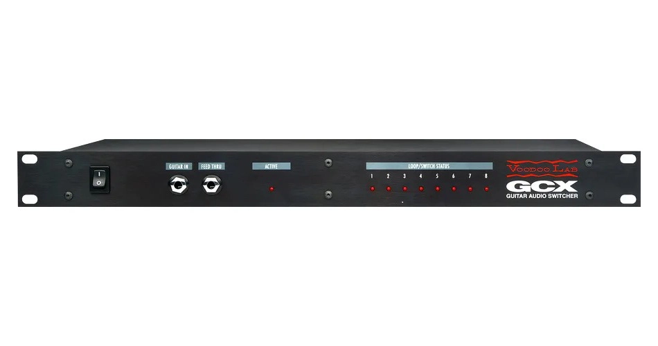 GCX True Bypass 8-Loop Rackmount Audio Switcher