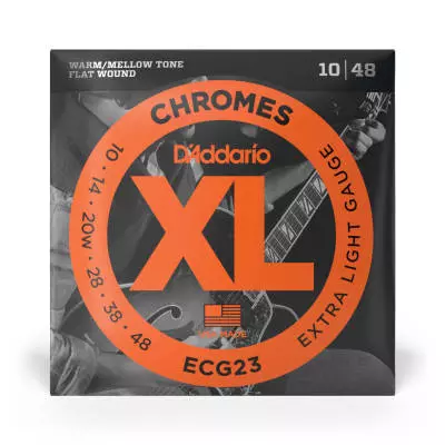 ECG23 - Chromes Flat Wound EXTRA LIGHT 10-48