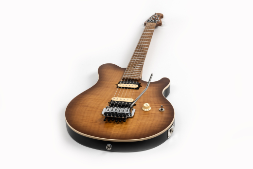 Axis Electric Guitar with Case - Honey Pot Flame