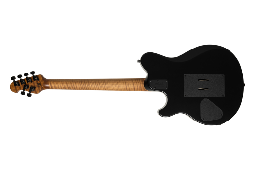 Axis Electric Guitar with Case - Charcoal Cloud Flame