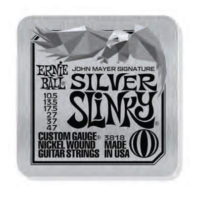 Ernie Ball - John Mayer Signature Silver Slinky Guitar Strings - 3-Pack