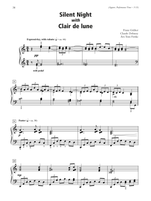 Carols with Classics - Fettke - Piano - Book