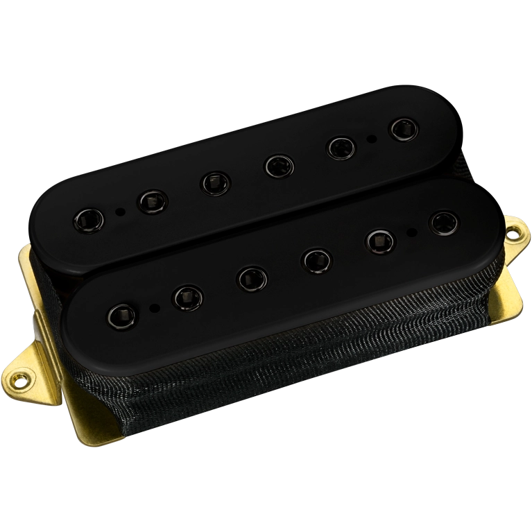 Imperium Humbucker Bridge Pickup F-Spaced - Black with Black Poles