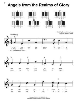 Christmas Carols: Super Easy Songbook - Easy Piano - Book