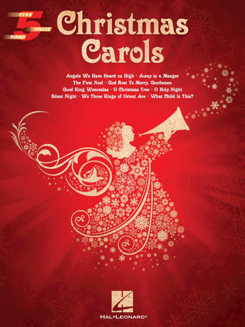 Christmas Carols - Five Finger Piano - Book