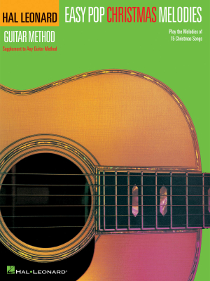 Hal Leonard - Easy Pop Christmas Melodies - Guitar - Book
