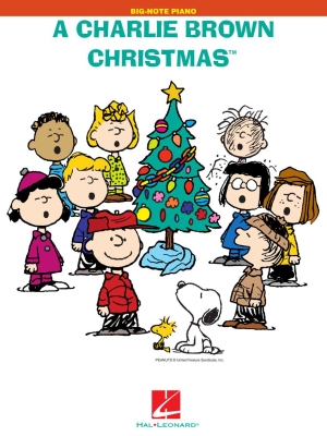 Hal Leonard - A Charlie Brown Christmas: Big Note Songbook - Piano - Book
