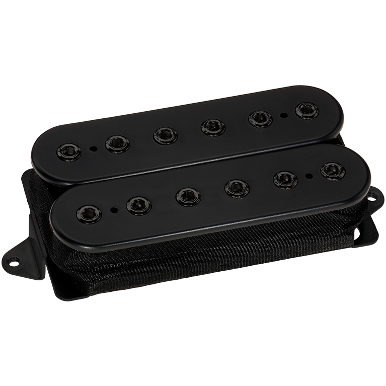 Titan Humbucker Neck Pickup - Black with Black Poles