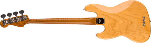 Artisan Maple Burl Jazz Bass, 3A Rosewood Fingerboard - Aged Natural