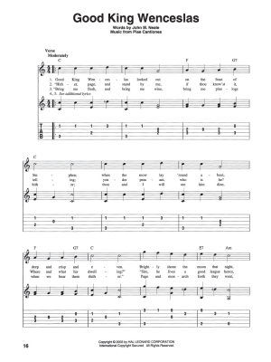 Fingerpicking Christmas - Guitar TAB - Book