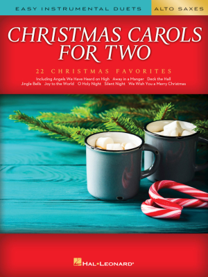 Hal Leonard - Christmas Carols for Two - Phillips - Alto Saxes - Book