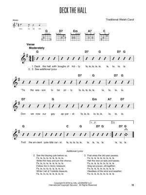 Easy Pop Christmas Rhythms - Guitar - Book