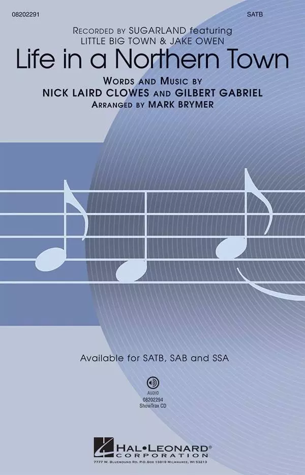 Life in a Northern Town - Clowes/Gabriel/Brymer - SATB