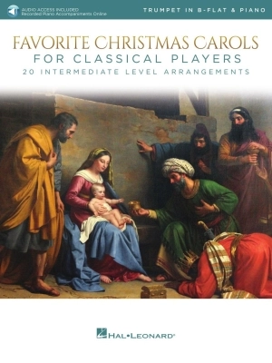 Hal Leonard - Favorite Christmas Carols for Classical Players - Trumpet/Piano - Book/Audio Online