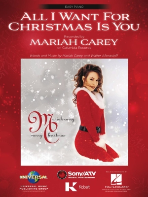 Hal Leonard - All I Want for Christmas Is You - Carey - Easy Piano - Sheet Music