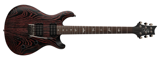 PRS Guitars - Limited Edition SE Swamp Ash CE 24 Electric Gutiar with Gigbag - Sandblasted Red