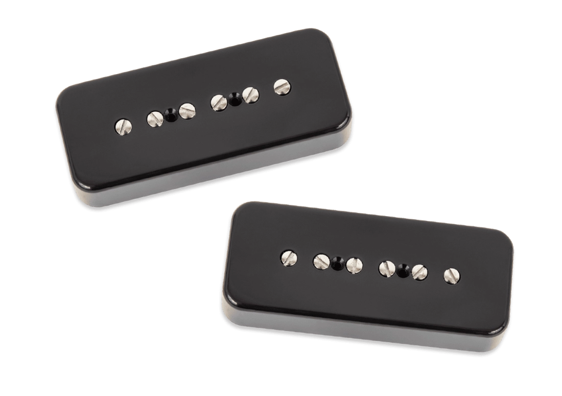 Hot P90 Silencer Soapbar Pickup Set - Black