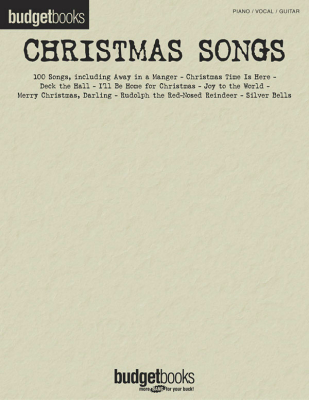 Hal Leonard - Christmas Songs: Budget Books - Piano/Vocal/Guitar - Book