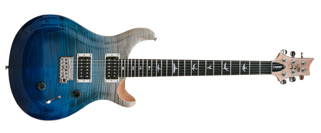 SE Custom 24 Electric Guitar with Gigbag - Blue Fade