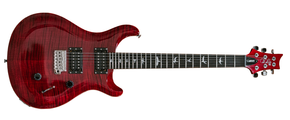 SE Custom 24 Electric Guitar with Gigbag - Ruby