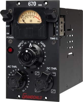 Grandchild 670 500 Series Tube Vari-Mu Compressor
