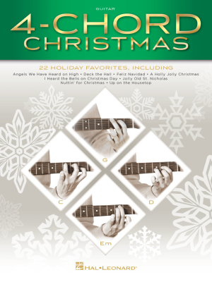 Hal Leonard - 4-Chord Christmas - Guitar - Book