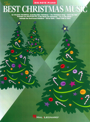 Hal Leonard - Best Christmas Music - Big Note Piano - Book
