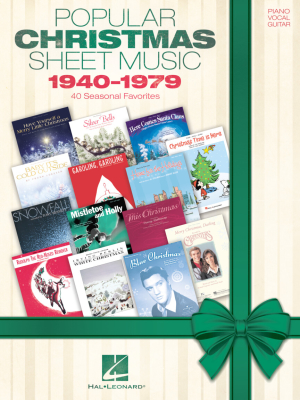Popular Christmas Sheet Music: 1940-1979 - Piano/Vocal/Guitar - Book