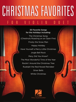 Hal Leonard - Christmas Favorites for Violin Duet - Book