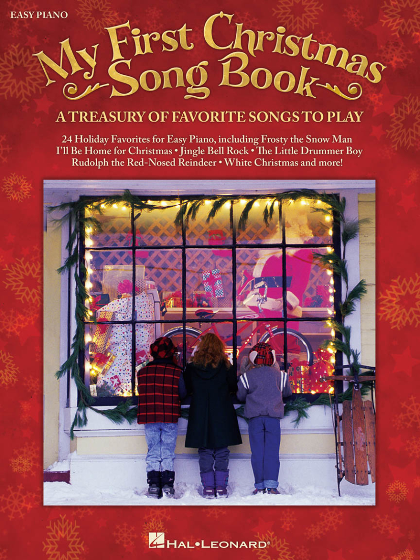 My First Christmas Song Book: A Treasury of Favorite Songs to Play - Easy Piano - Book