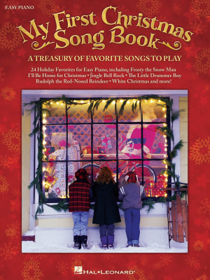 Hal Leonard - My First Christmas Song Book: A Treasury of Favorite Songs to Play - Easy Piano - Book