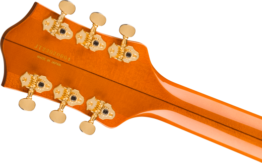 Limited Edition Quilt Classic Chet Atkins Hollow Body with Bigsby - Roundup Orange Stain Lacquer