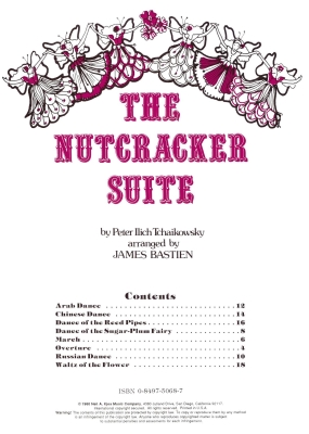 The Nutcracker Suite - Tchaikovsky/Bastien - Piano - Book