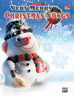 Very Merry Christmas Songs - Coates - Big Note Piano - Book