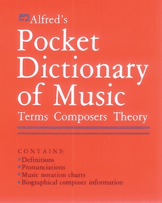Alfred Publishing - Alfreds Pocket Dictionary of Music - Feldstein - Book