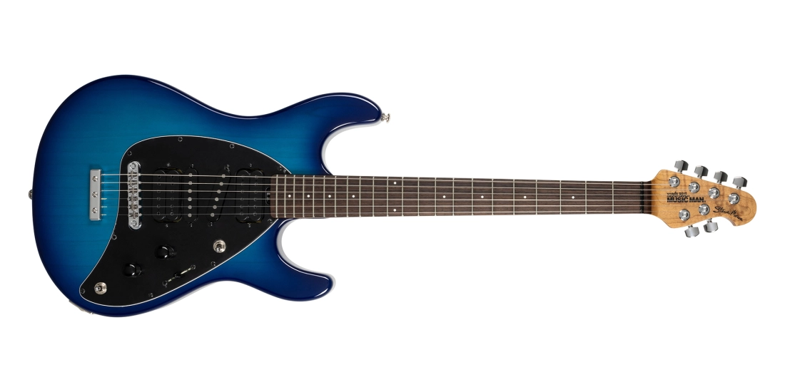 Steve Morse Signature Electric Guitar with Case - Blue Burst Sparkle