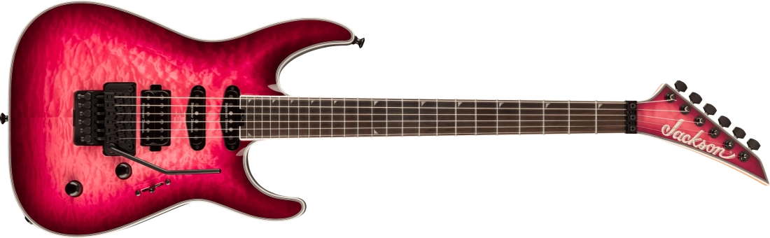 Pro Plus Series Soloist SLA3Q, Ebony Fingerboard - Fuschia Burst